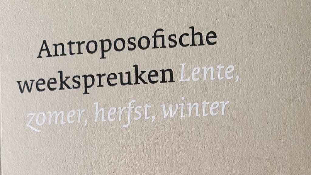De werking van weekspreuken in de gezondheidszorg